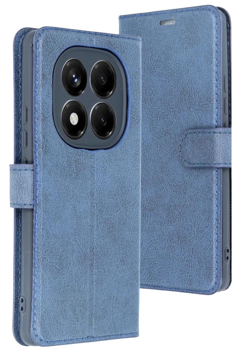 Xiaomi Redmi Note 15 Pro 5G Uyumlu Trend S Plus Kapaklı Kılıf - Lacivert