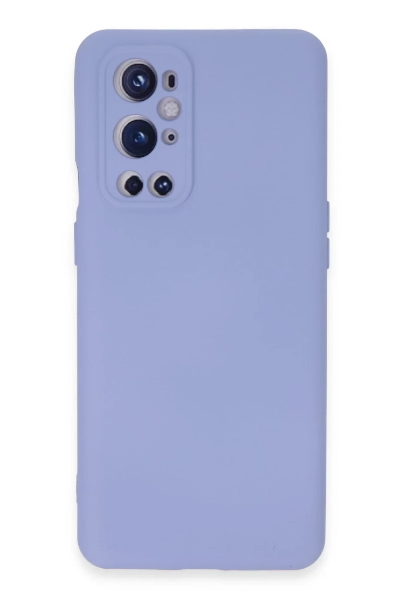 One Plus 9 Pro Kılıf Nano içi Kadife Silikon - Lila