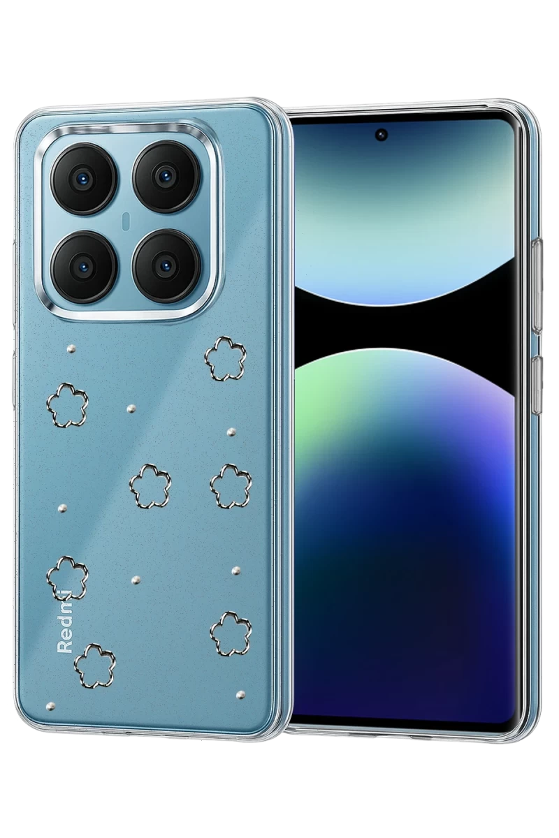 Xiaomi Redmi Note 14 Pro 4G Uyumlu Fiyonk Desenli Kapak - Desen 2
