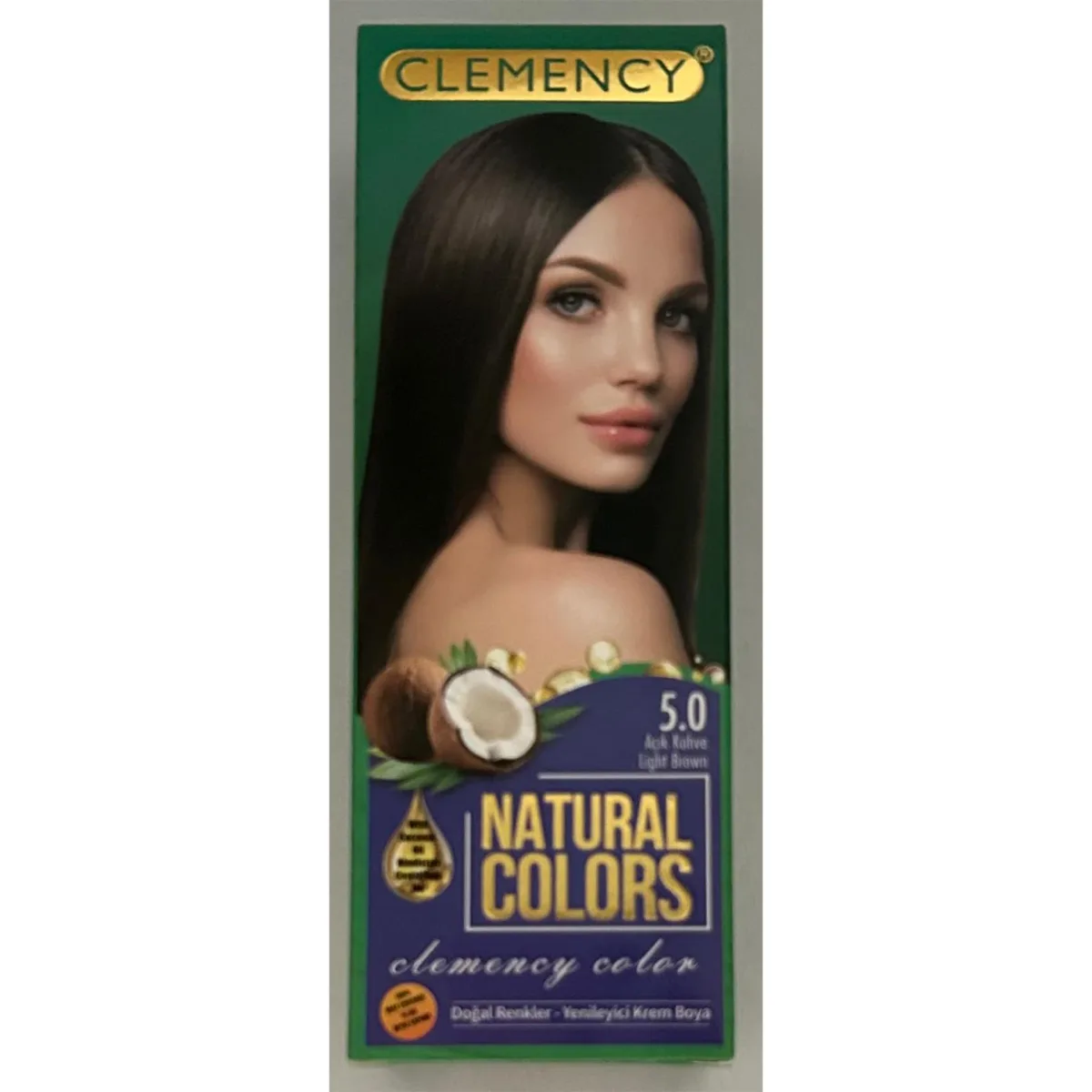 Natural Colours Saç Boyası Seti - 5.0 Açık Kahve