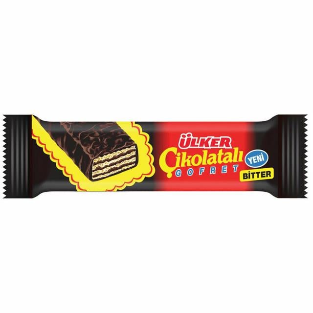Bitter Çikolatalı Gofret 36 Gr. 1 Adet