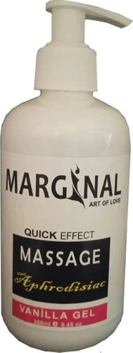 Marginal 250 ml Vanilla Marginal Aromatik Vanilyalı 250 ml Masaj Yağı