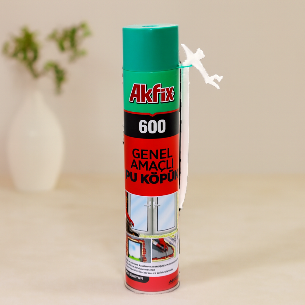 Genel Amaçlı PU Montaj Köpüğü 600 g