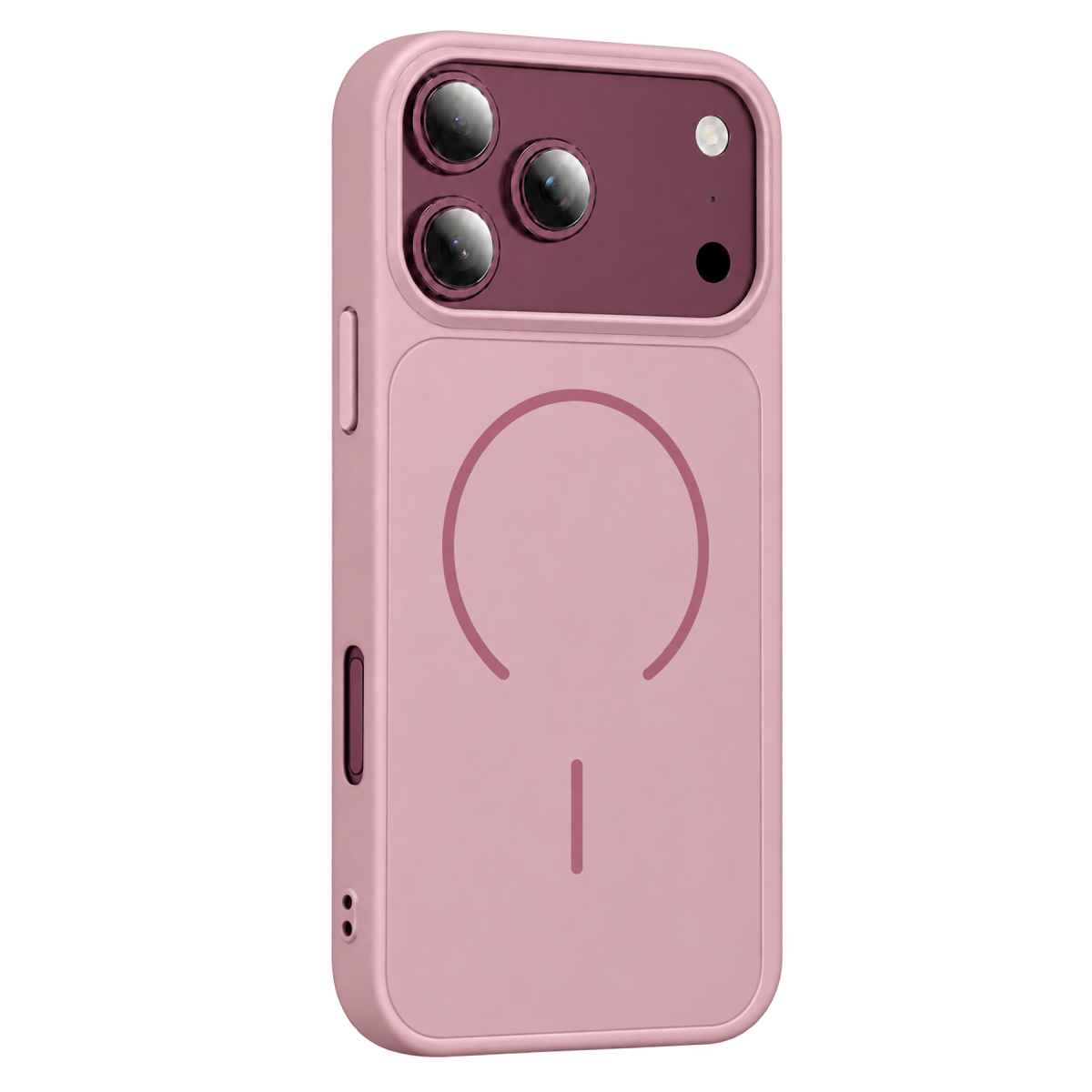 Apple iPhone 18 Pro Azus Magsafe Kapak - Pembe
