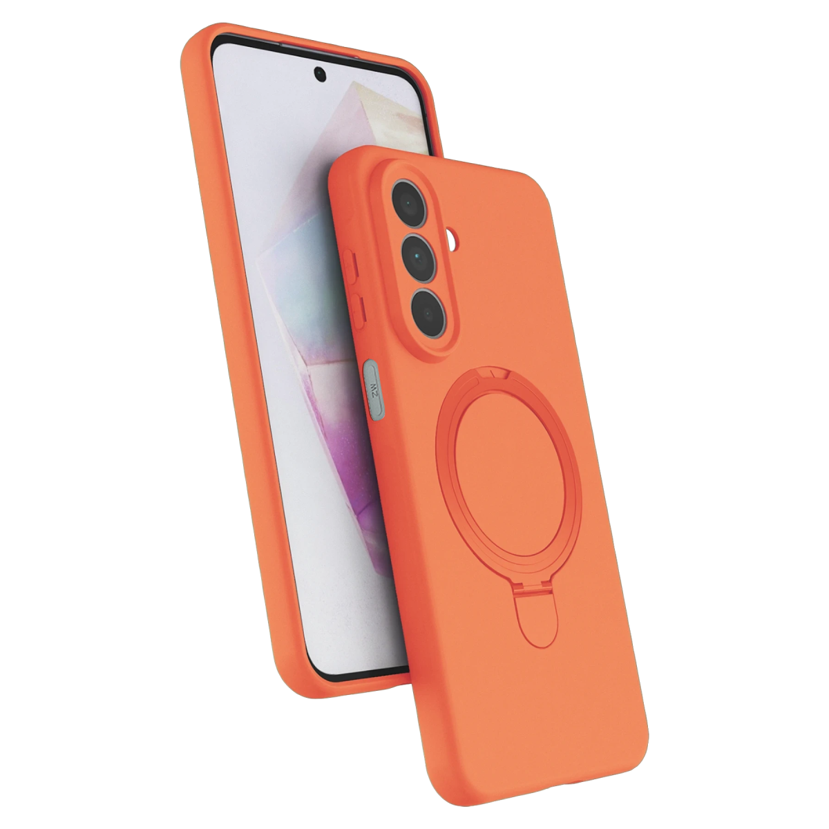 Samsung Galaxy A27 5G Regal Magsafe Standlı Kapak - Turuncu