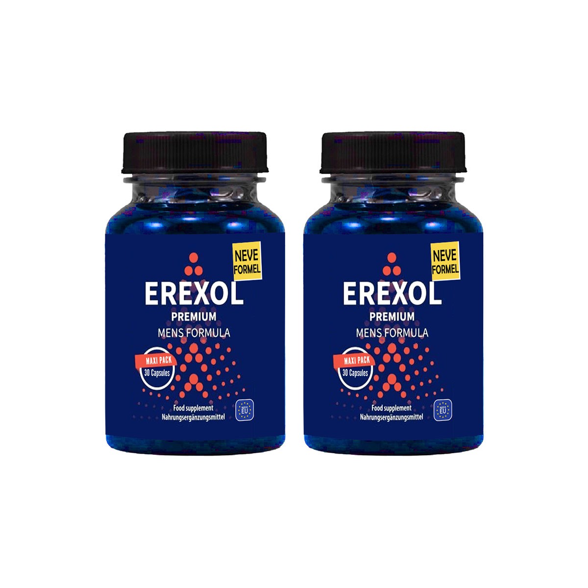 Erexol 2 Adet Erkekleri Desteklemeye L-argininli L-citrullineli macatozlu çinko Üzüm Extreli 30lu