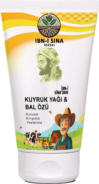 Ibn-I Sina Kuyruk Yağı & Bal Özlü Cildinize ve Yüzünüze Bakım Kremi 50 ml