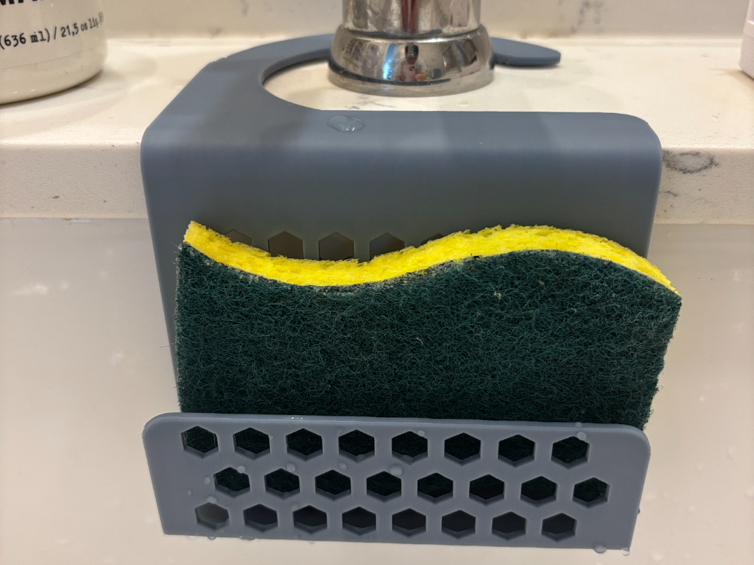 Lavabo Süngerliği Evrensel Bulaşık Süngeri Tutucu Mutfak Aksesuarı