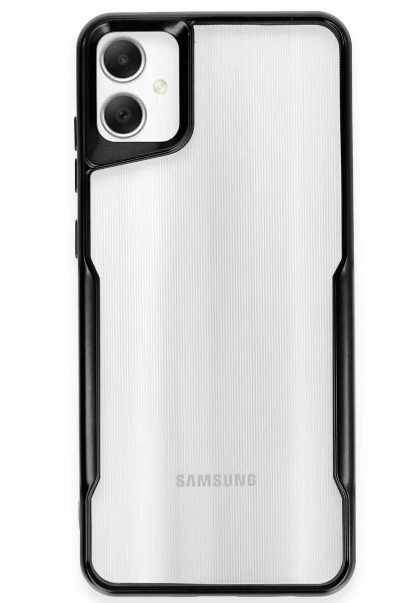 Samsung Galaxy A05 Uyumlu Kılıf Boyi Silikon Kapak - Siyah