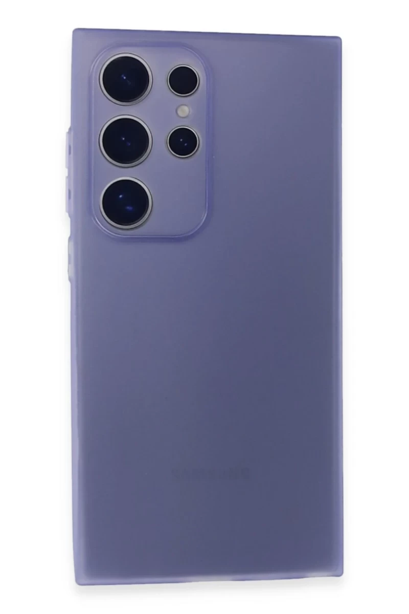 Samsung Galaxy S24 Ultra Uyumlu Kılıf Puma Silikon - Mor