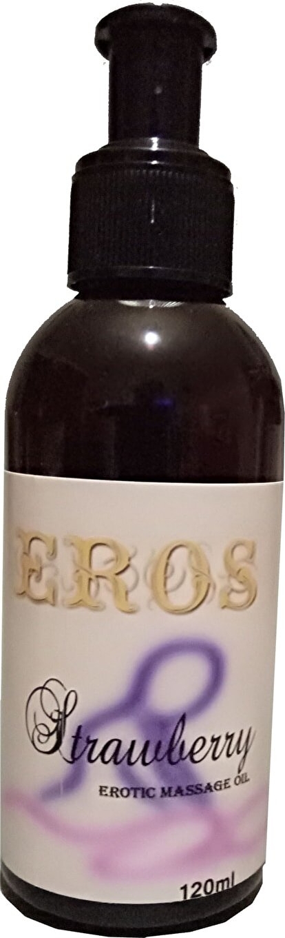 Eros Çilek Masaj Yağı 120ML / Eros Strawberry Massage Oil 120ML
