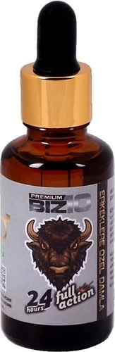 Premium BIZ10 30 ml Ölçek Men Drops Brnm