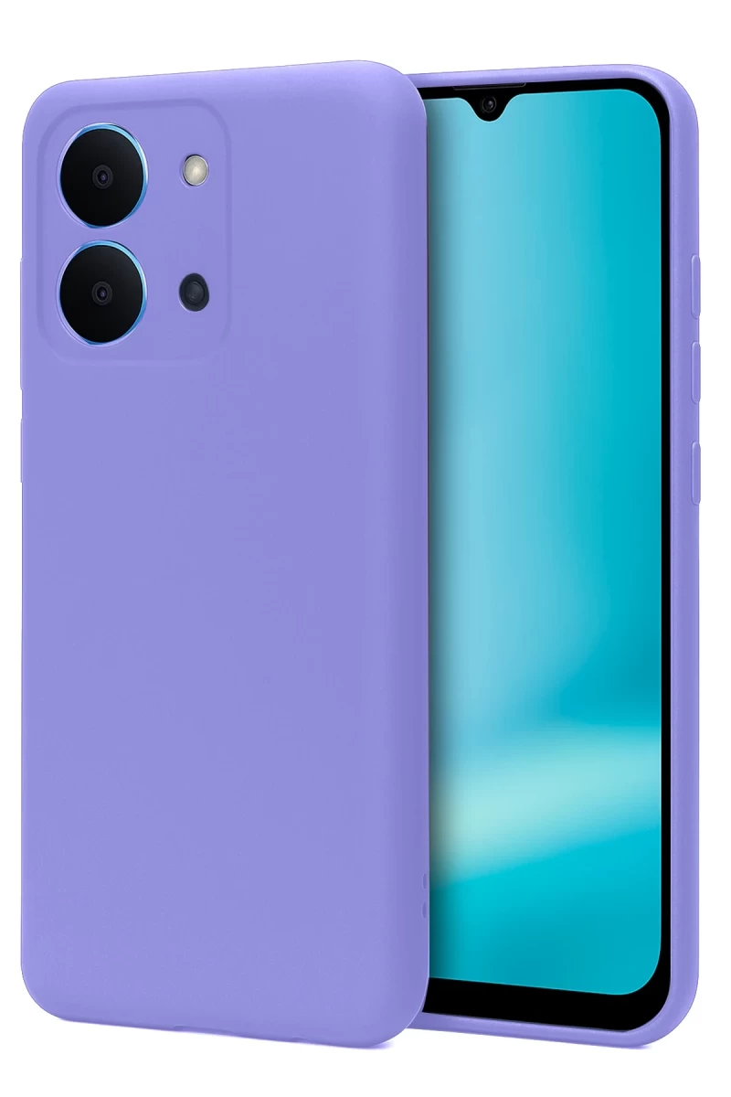 Xiaomi Redmi 15C 4G Uyumlu First Silikon - Lila
