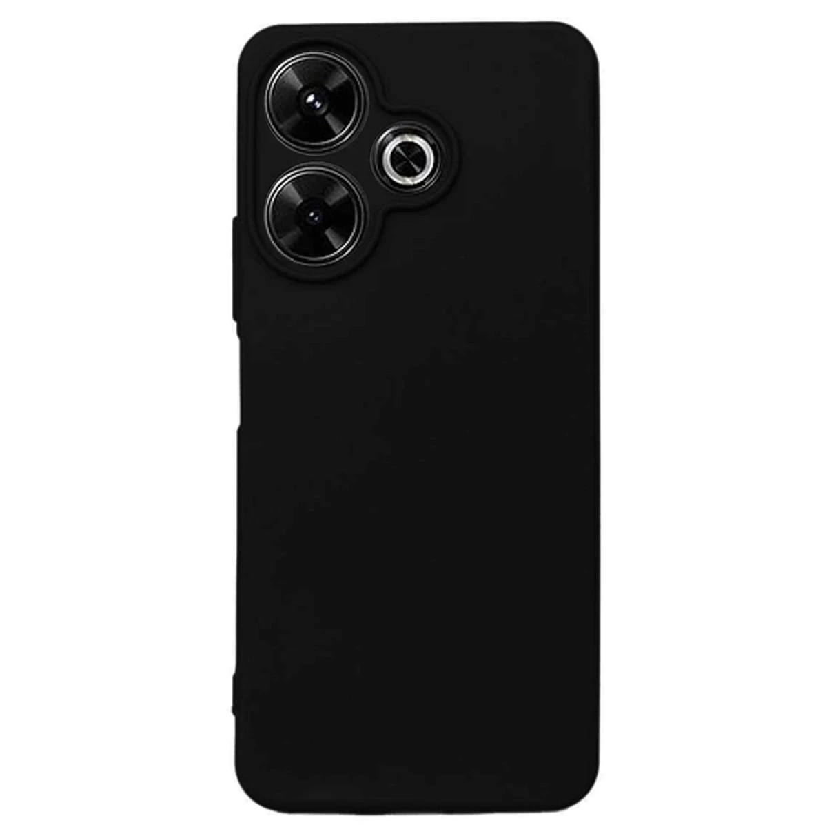 Xiaomi Redmi 13 4G Kılıf First Silikon - Siyah