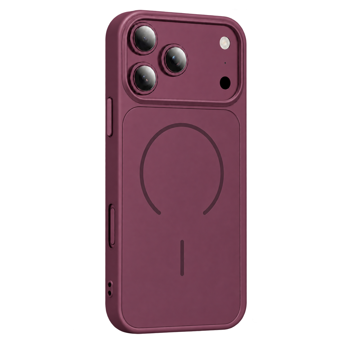 Apple iPhone 18 Pro Azus Magsafe Kapak - Bordo