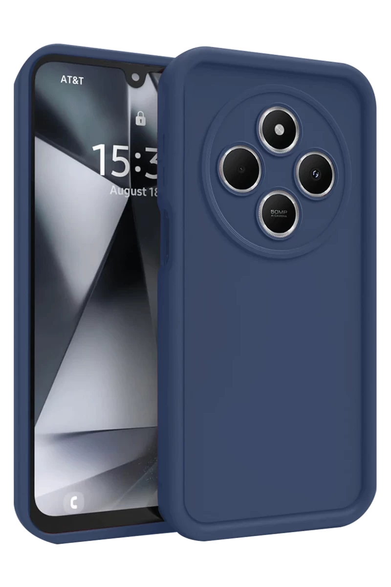 Xiaomi Redmi 14C Uyumlu Kılıf Viera Silikon - Lacivert