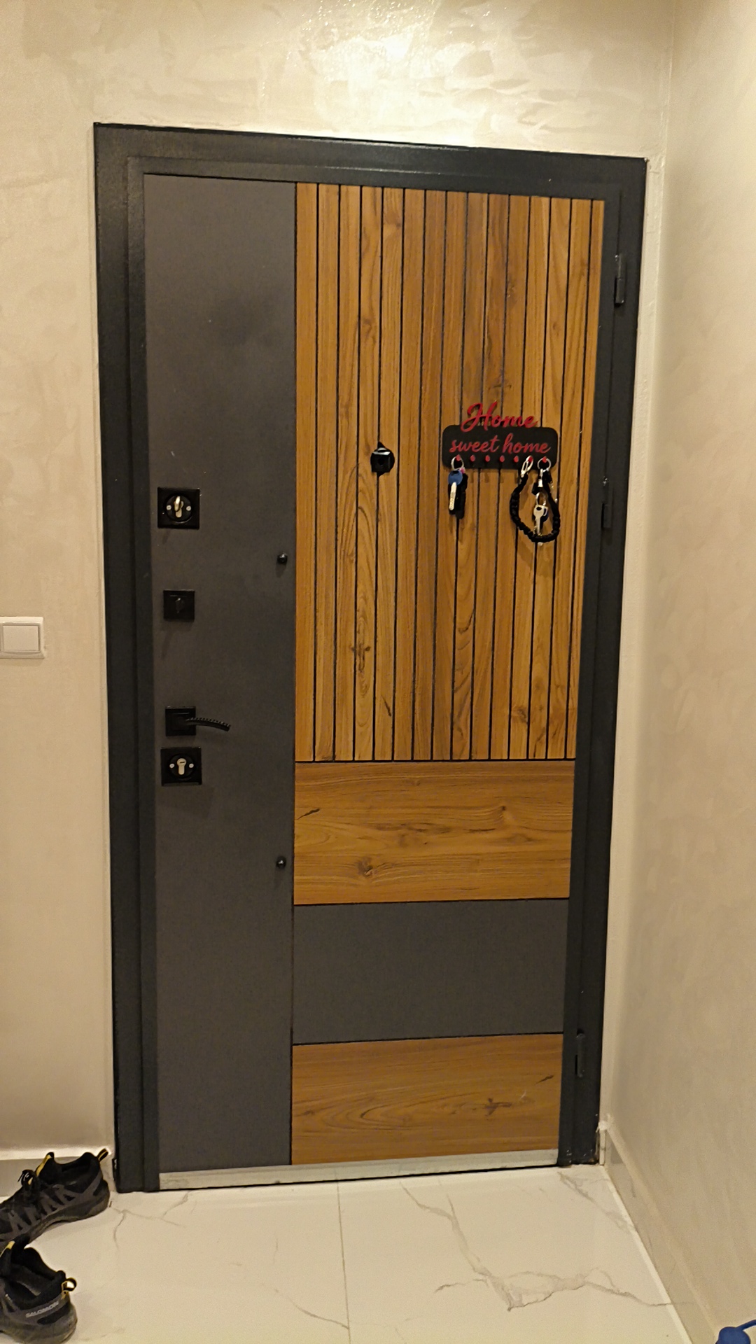 Kapı ve Duvar Anahtarlığı Pratik Anahtar Askısı Modern Dekoratif