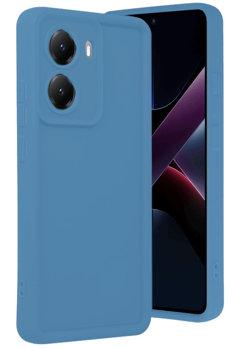 Xiaomi Poco X7 Pro Uyumlu Viera Silikon - Mavi