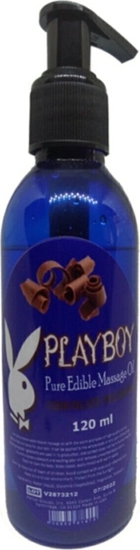 Playboy Pure Edible Massage Oil 120ML Çikolata Aromalı Masaj Yağı