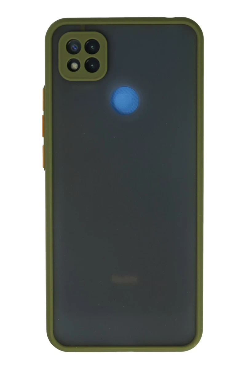 Xiaomi Redmi 9C Uyumlu Kılıf Montreal Silikon Kapak - Açık Yeşil