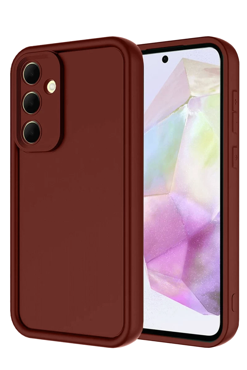 Samsung Galaxy A26 Uyumlu Kılıf Viera Silikon - Bordo
