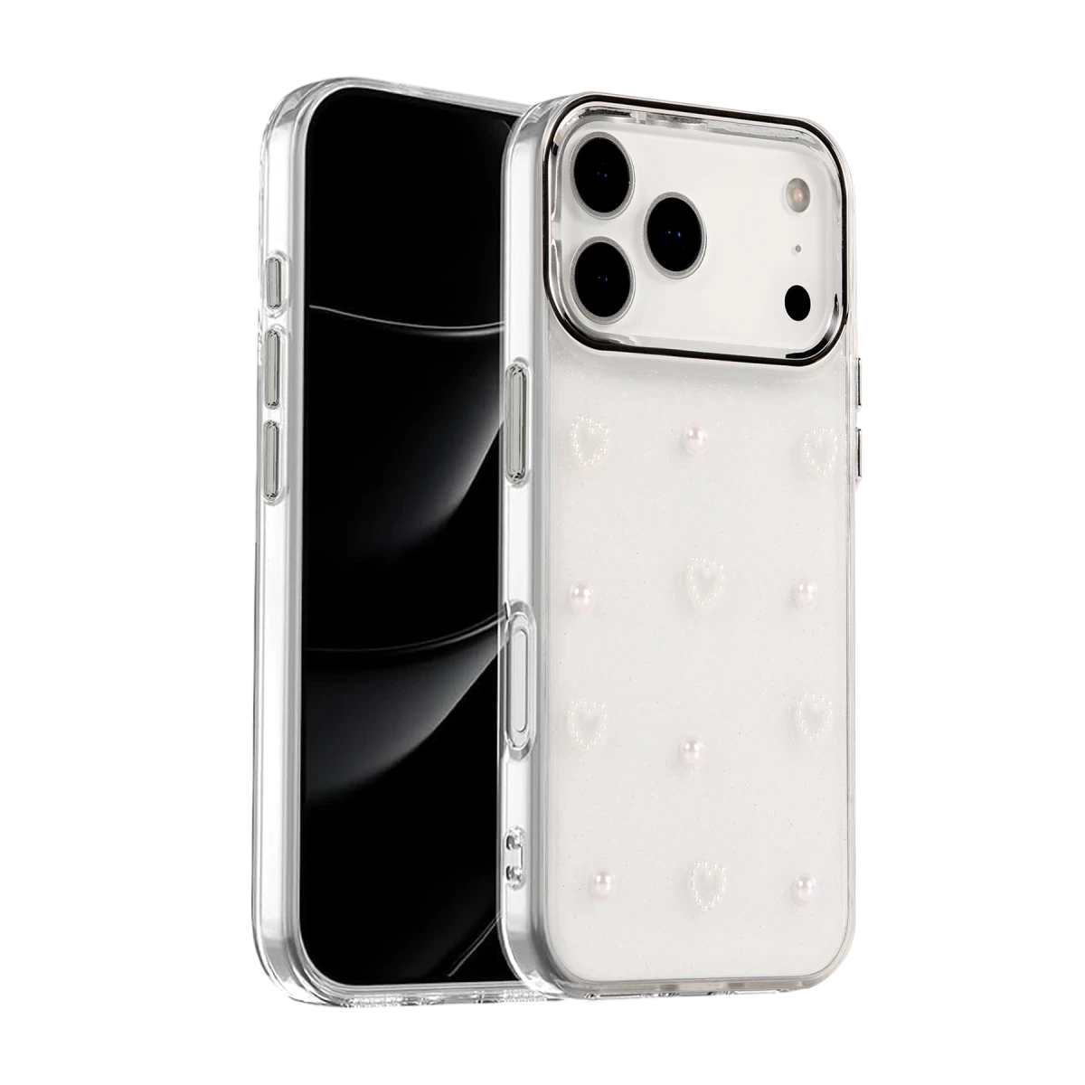 Apple iPhone 17 Pro Max Fiyonk Desenli Kapak - Desen 10