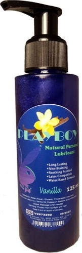 Playboy Vanilya Aromalı Doğal  125 ml / Playboy Vanilla Flavored Natural Lubricant 125 ml