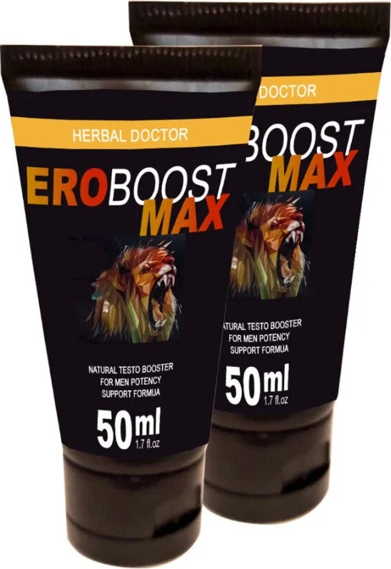 Süper Eroboost Max 2 Adet Testo 50 ml Cream Harici Uygulama Kremi