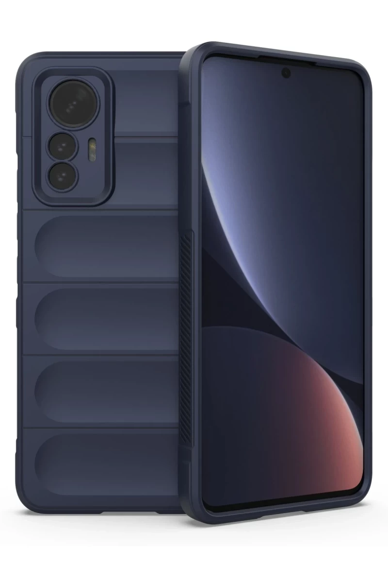 Xiaomi Mi 12 Lite Uyumlu Kılıf Optimum Silikon - Lacivert