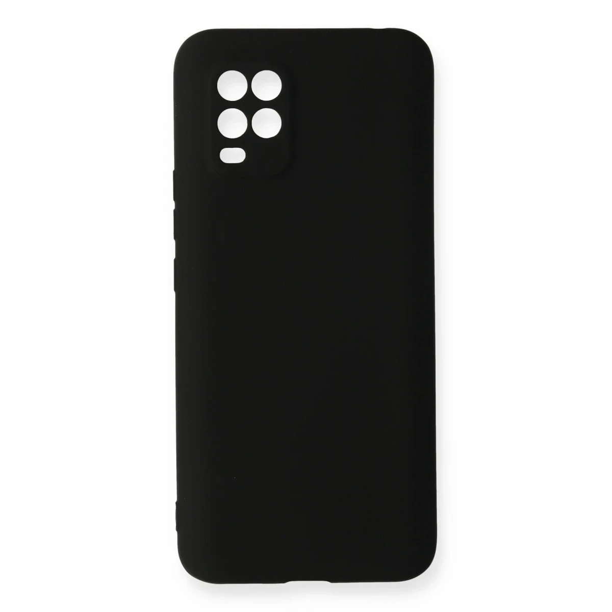 Xiaomi Mi 10 Lite Kılıf First Silikon - Siyah