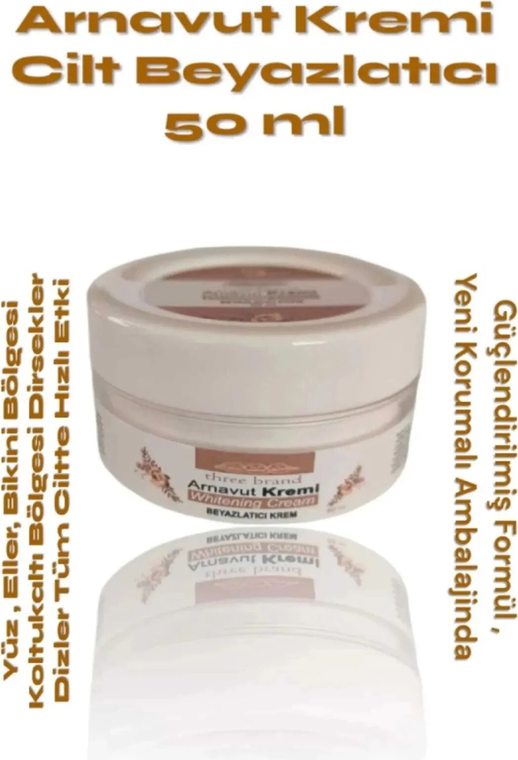 Süper Whitening Cream Arnavut Kremi 50ML  Kremi Krem
