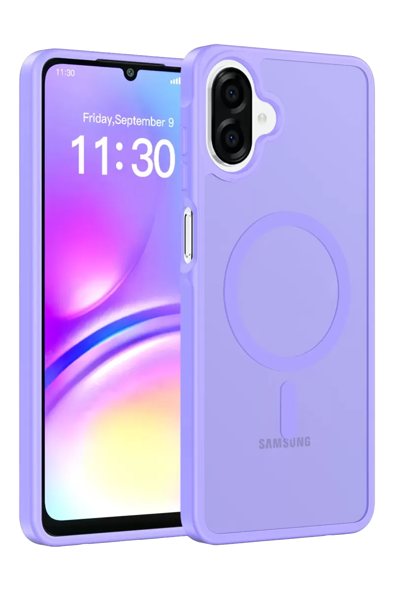 Joko Samsung Galaxy A07 4G Uyumlu Jota Magsafe Kapak - Lila