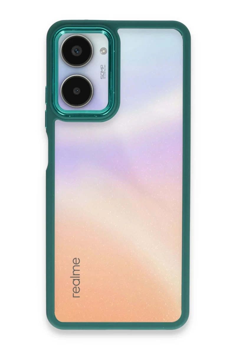 Realme 10 Pro 5G Uyumlu Kılıf Dora Kapak - Haki Yeşil