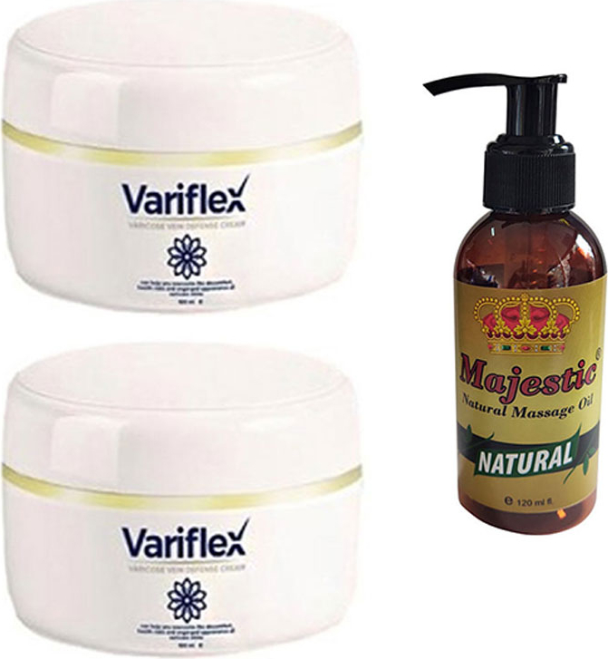 Variflex Krem 2 Adet + Erotik Masaj Yağı