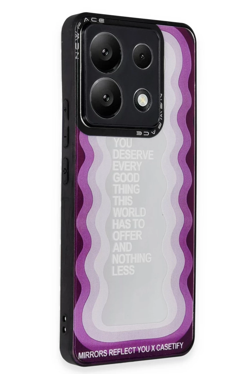 Xiaomi Redmi Note 13 Pro 5G Uyumlu Kılıf Mirror Desenli Kapak - Mirror - 5