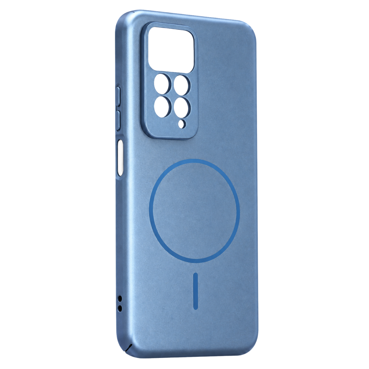 Xiaomi Redmi Note 11 Pro Mika PC Magsafe Kapak - Açık Mavi