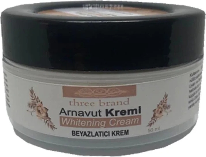 Süper Three Brand Whitens Cream Cilt Tonu Arnavut Kremi 50ML