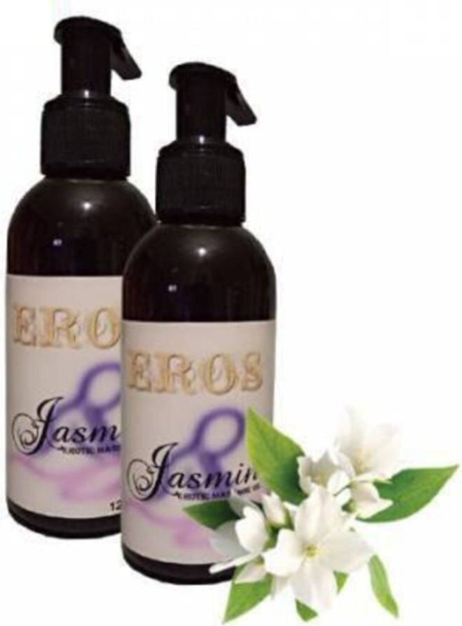 Eros Hologramlı Jasmin Erotic Massage Oil 120ml Yasemin Kokulu  Masaj Yağı 2 Adet