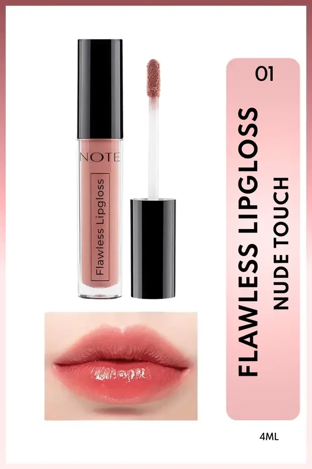 Flawless Lipgloss Dudak Parlatıcısı - 01 Nude Touch - Nude