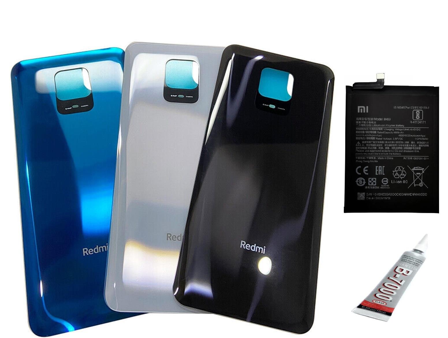 REDMİ NOTE 9 PRO Uyumlu ARKA BATARYA KAPAĞI ,BATARYA VE B