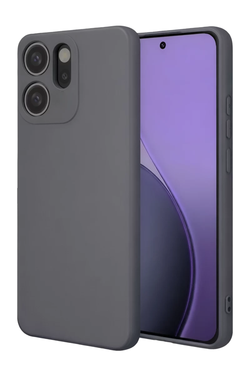 Oppo Reno 14F Uyumlu First Silikon - Gri