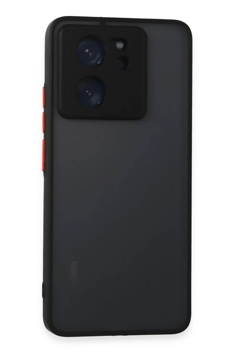 Xiaomi Mi 13T Pro Uyumlu Kılıf Montreal Silikon Kapak - Siyah