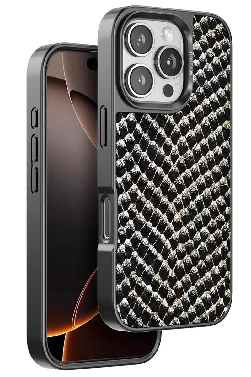 Venco Apple iPhone 16 Pro Max Uyumlu Viper Kapak - Siyah