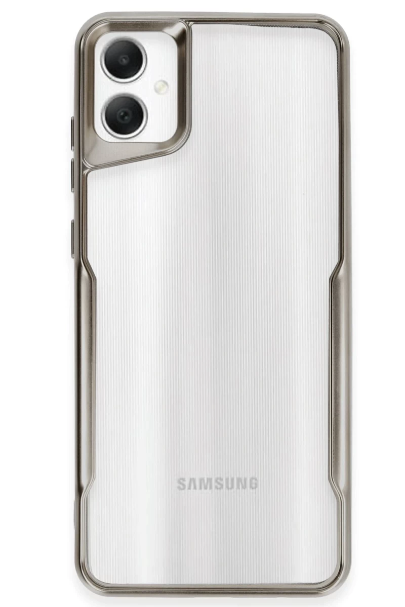 Samsung Galaxy A05 Uyumlu Kılıf Boyi Silikon Kapak - Titan Gri