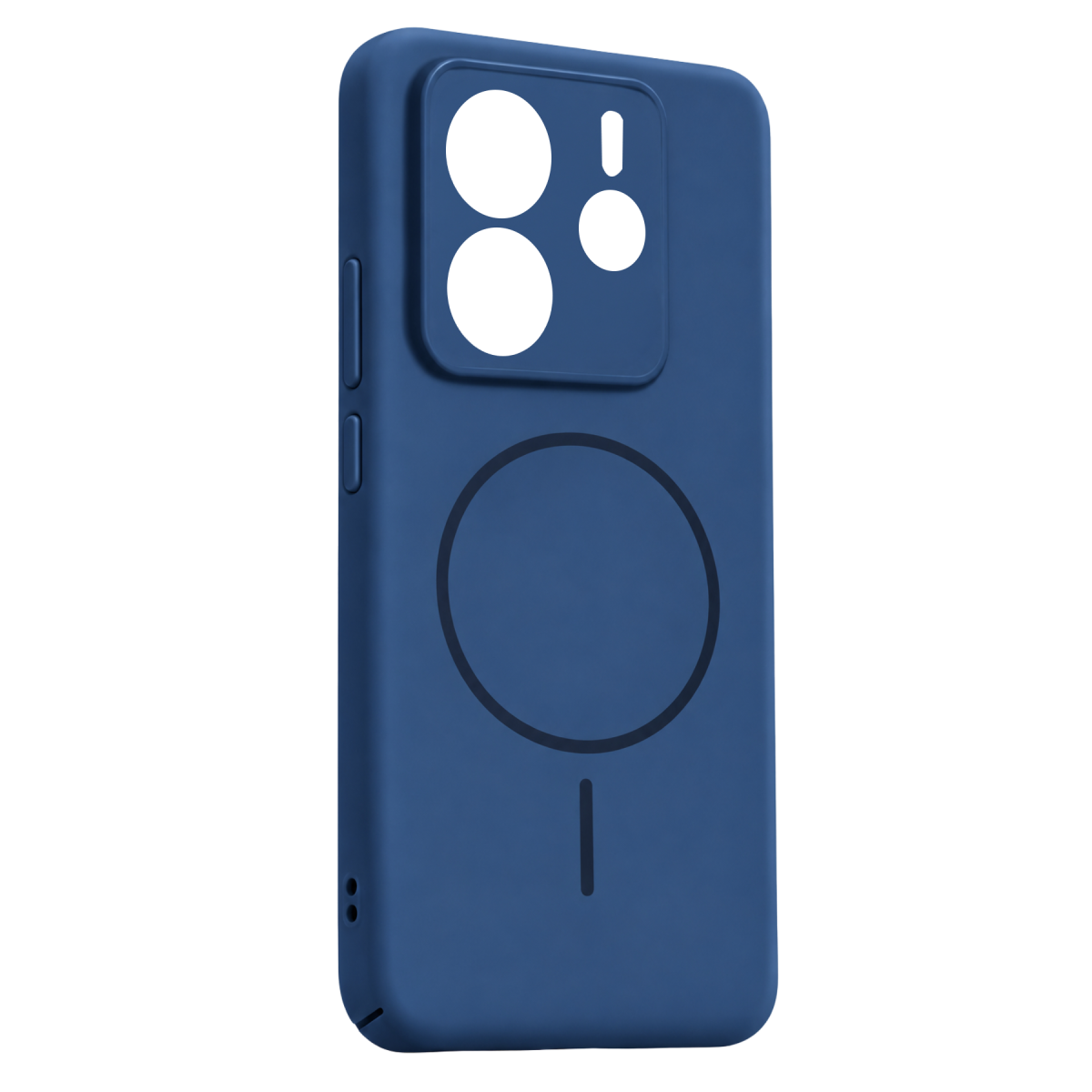 Xiaomi Redmi Note 14 4G Mika PC Magsafe Kapak - Mavi
