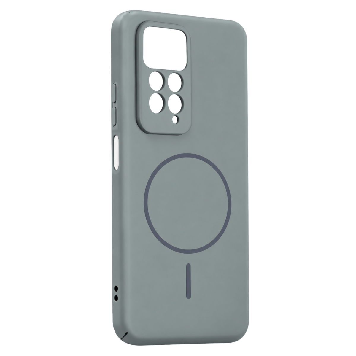 Xiaomi Redmi Note 11 Pro Mika PC Magsafe Kapak - Gri