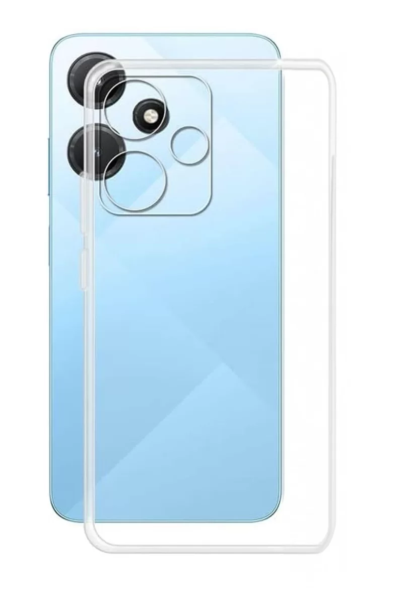 İnfinix Hot 30i Uyumlu Kılıf Lüx Şeffaf Silikon
