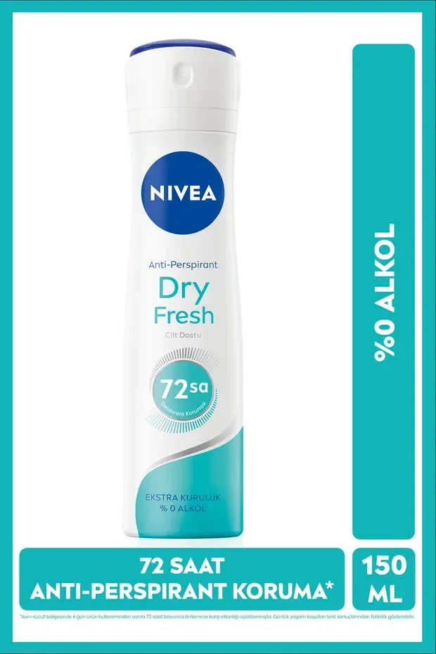Kadın Deodorant Sprey 150 ml - Dry Fresh