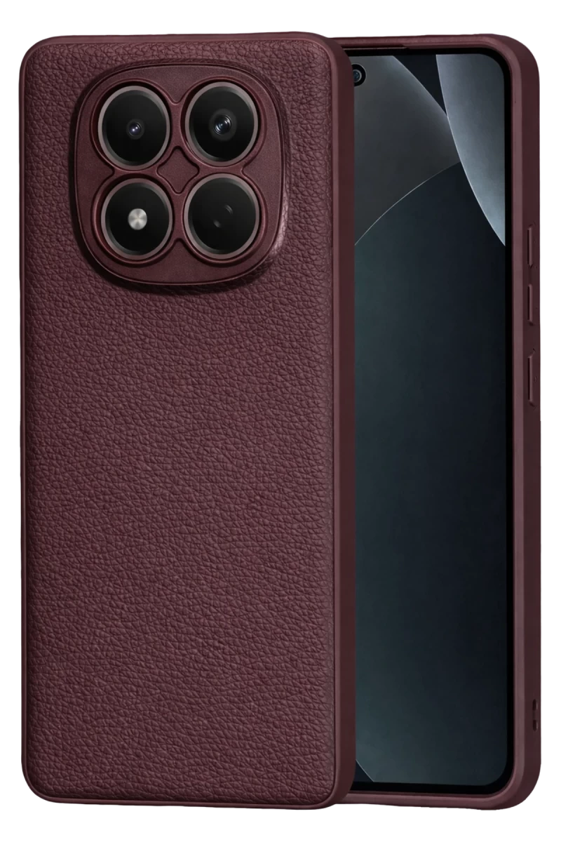 Xiaomi Redmi Note 15 4G Uyumlu Thermax Silikon Kılıf - Bordo