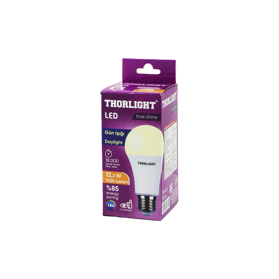 E27 LED Ampul A60 12.3W Gündüz Işık